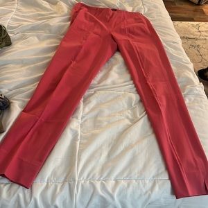 Theory Size 4 “Nantucket Red” Straight Pant